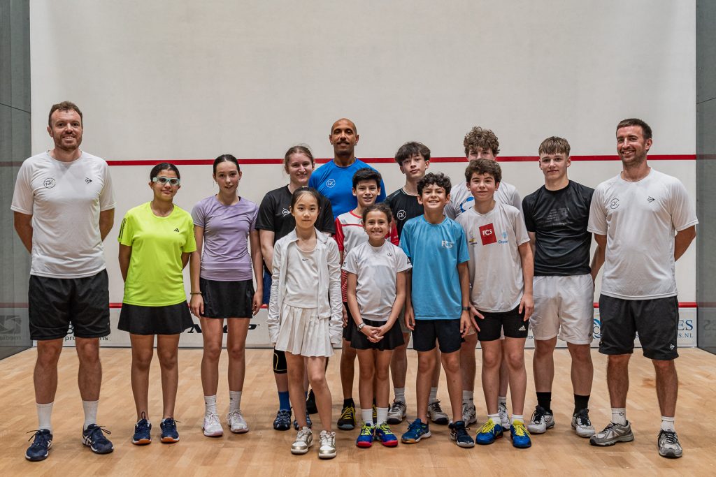 Community engagement at Kimaa Squash
